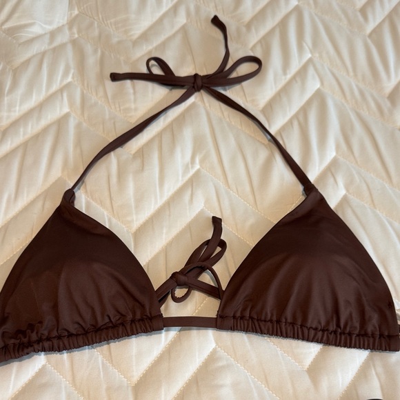 Toluca Swim Classic Brown Bikini Set - Picture 3 of 9